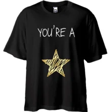 Футболка Oversize You`re a star